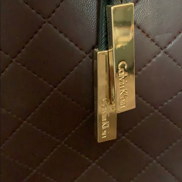 Calvin Klein Purse NWOT two tone color - Picture 2 of 5